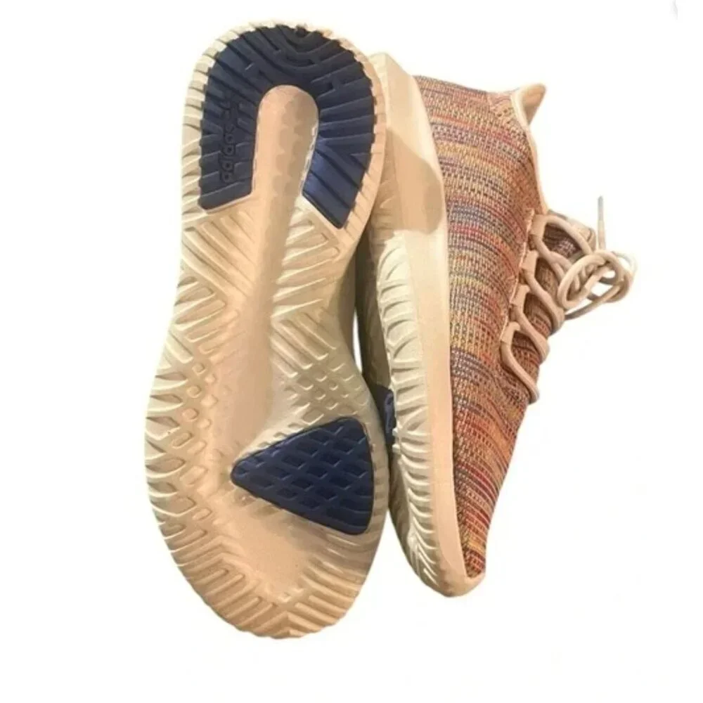 Adidas Tubular Shadow Multicolored Knit Sneakers Womens Size 6.5 Lightweigt